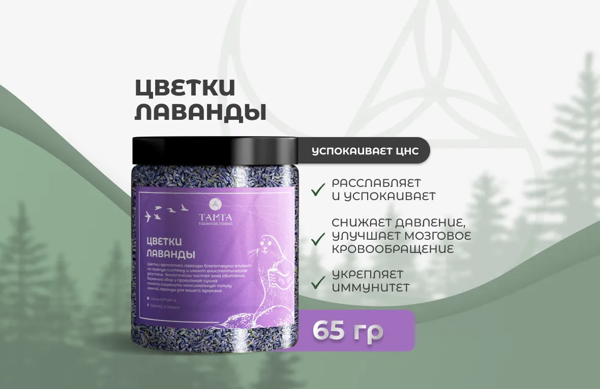 Сибирская лаванда —  травяной сбор